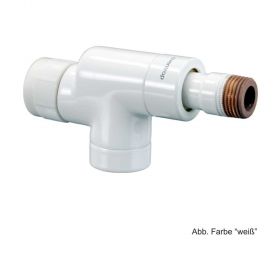 Oventrop Design Thermostatventil Baureihe E - Vorlauf-Axialventil 1/2", weiß