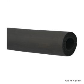 Flexibler Kälte-Isolierschlauch, ungeschlitzt, L:2m,RD 54mm/Isolierstärke 13,5mm
