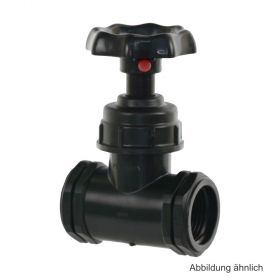 Plasson Serie 18, Geradesitzventil mit 2x IG, 3/4"