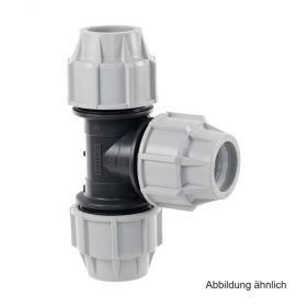 Plasson Serie 18, T-Stück, 63-40-63 mm