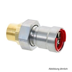 VSH PowerPress C9435 Durchgangsverschraubung I/AG, 1/2" x R1/2"