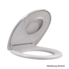 WC-Sitz KOMPAKT FAMILY weiß mit integriertem Kindersitz, R6000001