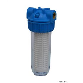 Hydro-S Wasserfilter 10" Kunststoff 3/4" IG, 8 bar, 60 micron