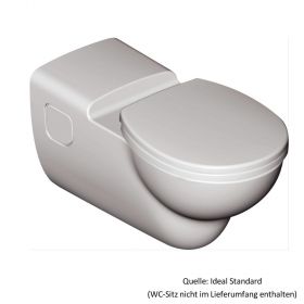 Ideal Standard Contour 21 Wand-Tiefspül-WC barrierefrei, ohne Spülrand, weiss Ideal Plus, S3069MA