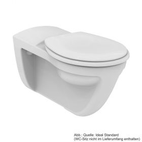 Ideal Standard Contour 21 Wand-Flachspül-WC barrierefrei, weiss Ideal Plus, S3111MA