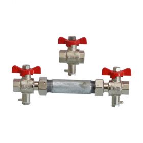 SENSUS MID Einbausatz MES R 1/2" Baulänge 110 PN16 f.PC-E/PS-E Qp 0,6-1,5 max.90 Gr.C, 68505006