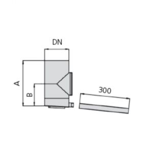SUR KS-RESO-PLAN Unter. Reinigungsst. m Kondensatschale DN120