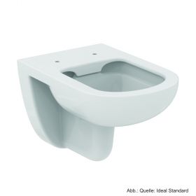 Ideal Standard Eurovit Wand-Tiefspül-WC ohne Spülrand, 355x520x350mm, weiss, T041501