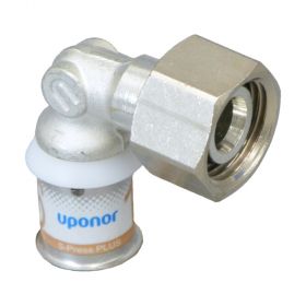 Uponor S-Press PLUS MLC SK-Winkelverschraubung für Geberit 1/2"x 16mm IG