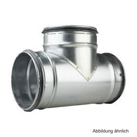 Wickelfalz Abzweigstück, verzinkt, DN 315 x 315, 90 Grad