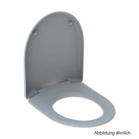 WC-Sitz mit Deckel, Scharniere Edelstahl, manhattan