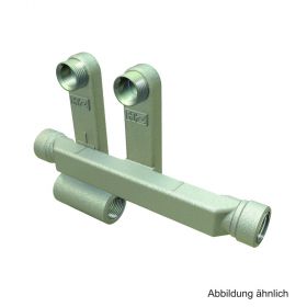 HZ Heizkörperanschluss zweiteilig ohne Ausstemmen zum Löten 15/18 mm