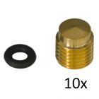 Danfoss Verschlussstopf. f. Impulsleitungsanschl. ASV-M/I, 003L8174, 10 Stk.
