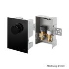 Oventrop Unibox T-RTL Thermostat, RTL, Echtglas schwarz, 1022771