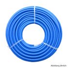 Uponor Uni Pipe PLUS Mehrschichtverbundrohr weiß im Schutzrohr 16x2 - 25/20 blau im Ring 75 m