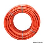 Uponor Uni Pipe PLUS Mehrschichtverbundrohr S4 WLS 040 weiß vorgedämmt 32x3 mm rot im Ring 50 m