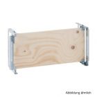 Geberit Duofix Montageplatte aus Holz, tiefenverstellbar