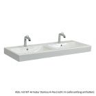 Geberit Doppelwaschtisch iCon 120 x 48,5 cm, weiß, 124120000