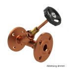 Kemper Weser Freistromventil  DN50 m. Flanschanschluss o. Entl.,1350105000