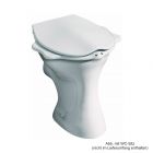 Geberit Stand-Flachspül-WC Kind, Abgang waagerecht, weiß, 211500000
