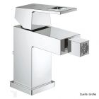 GROHE Eurocube EH-Bidetbatterie mit Zugstangen-Ablaufgarnitur chrom, 23138000