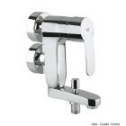 GROHE Eurostyle C Vertica EH-Wannenbatt. Wandmontage chrom, 23301000
