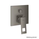 GROHE Eurocube Einhandbatterie FMS für 3-W-Umst. hard graphite geb., 24094AL0