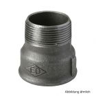 Reduktionsmuffe I/ A schwarz, Nr. 246, 1/2" x 3/8"