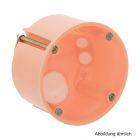 Hohlwand-Schalterdose flach 68x47 mm winddicht, orange, 25 Stück