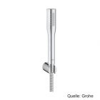 GROHE Euphoria C Stick Wandhalterset Durchfluss 8l chrom, 27369000
