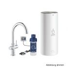 GROHE Red Duo Armatur und Boiler L-Size C-Auslauf chrom, 30079001