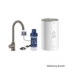 GROHE Red Mono Standventil, Boiler M-Size C-Ausl. hard graphite gb., 30085AL1