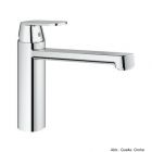 GROHE EH-SPT-Batterie Eurosmart C mittelhoher Auslauf chrom, 30193000