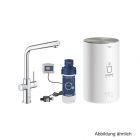 GROHE Red Duo Armatur und Boiler M-Size L-Auslauf chrom, 30327001