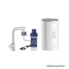 GROHE Red Mono Standventil, Boiler M-Size L-Auslauf supersteel, 30339DC1