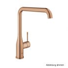 GROHE Essence EH-Spültischbatterie hoher Auslauf warm sunset gebürstet