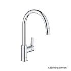 GROHE BauEdge EH-Spültischbatterie hoher Auslauf azb. Laminarbrause chrom