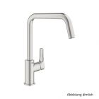GROHE Eurosmart EH-SPT-Batterie hoher Auslauf supersteel, 30567DC0