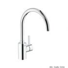 GROHE Eurosmart C EH-SPT-Batterie hoher Auslauf Niederdruck chrom, 31180000
