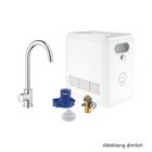 GROHE Blue Professional Mono Starterkit C-Auslauf BT/WIFI chrom, 31302002
