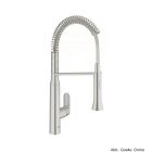GROHE K7 EH-Spültischbatterie Medium mit Profibrause supersteel 31379DC0