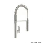 GROHE K7 Einhand-Spültischbatterie, DN15, Einlochmontage, supersteel 31379DC0