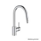 GROHE Concetto EH-SPT-Batterie h. Ausl. azb.Spülbrause chrom, 31483002