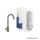 GROHE Blue Home Mono Starterkit BT/WIFI C-Ausl. hard graphite gb., 31498AL1