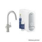 GROHE Blue Home Starterkit auszb. Mouss. BT/WIFI C-Ausl. supersteel, 31541DC0