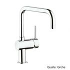 GROHE Minta EH-Spültischbatterie DN15 U-Auslauf chrom,  32488000