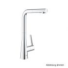 GROHE Zedra EH-Spültischbatterie L-Auslauf ausziehbare Spülbrause chrom