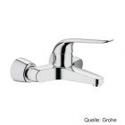 GROHE Euroeco Special EH-WT-Batt. Wandm. Gussauslauf Ausladung 221mm chrom