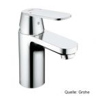 GROHE Eurosmart C EH-Waschtischbatterie DN15 glatter Körper chrom, 32824000