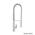 GROHE EH-Spültischbatterie K7 mit Profibrause chrom, 32950000